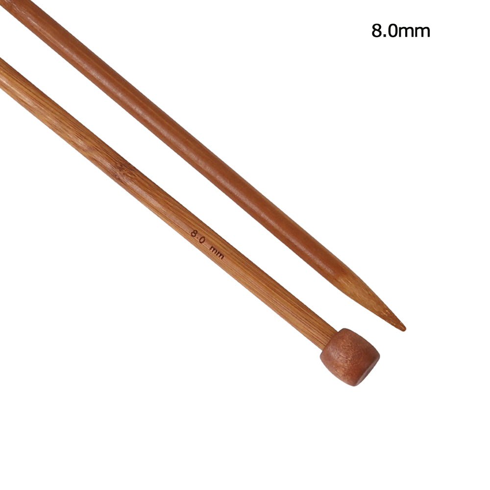 Carbonized Bamboo Knitting Needles