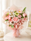 Pink Lily-Style Flowers
