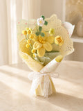 Small Yellow Pom-Pom Flowers
