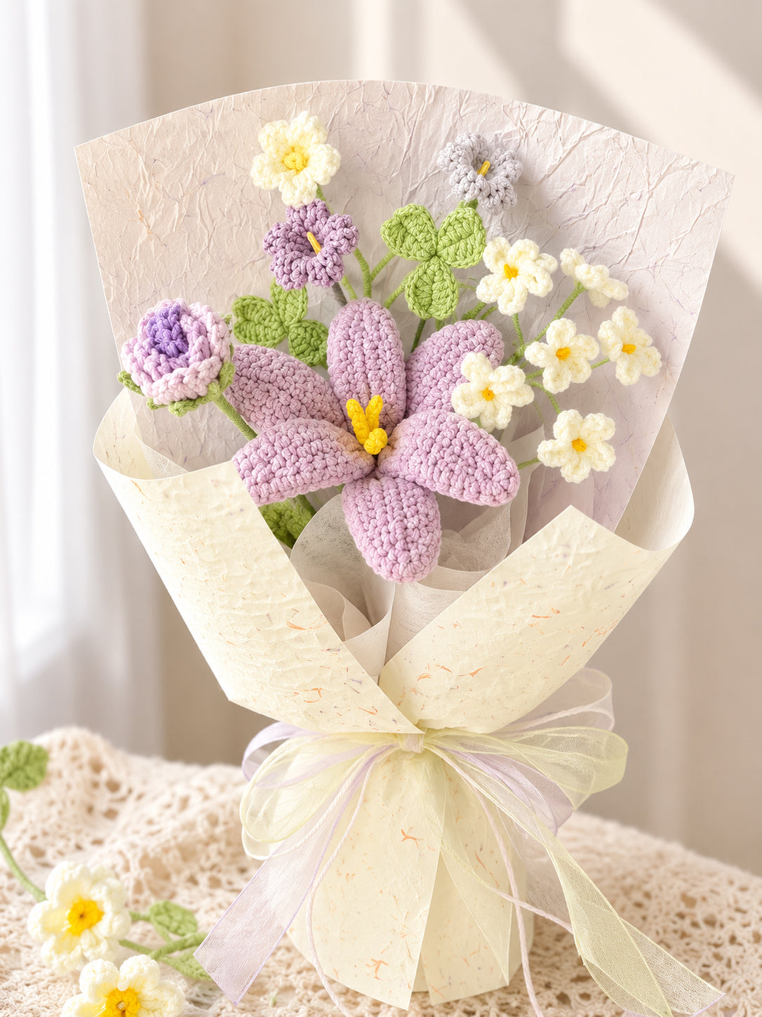 Lavender Lily Style Flower