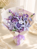 Lavender Lily Style Crochet Flowers