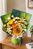 Crochet Sunflower Marigolds Bouquet