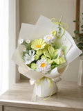Crochet Ranunculus Carnations Bouquet