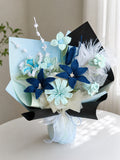 Crochet Lilies Daisies Bouquet