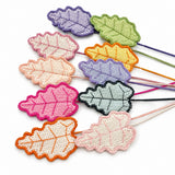 Handmade Crochet Mini Alocasia Leaf Stems