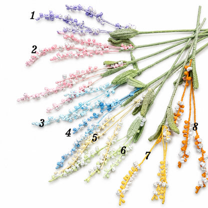 Handmade Crochet Smartweed Stems