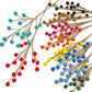 Handmade Crochet Berry Spray Stems