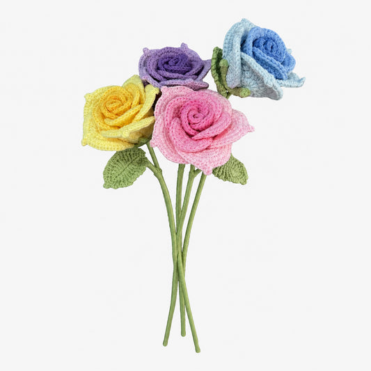 Handmade Crochet Mini Rose