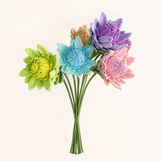 Handmade Crochet King Protea