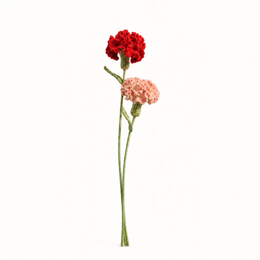 Handmade Crochet Carnation