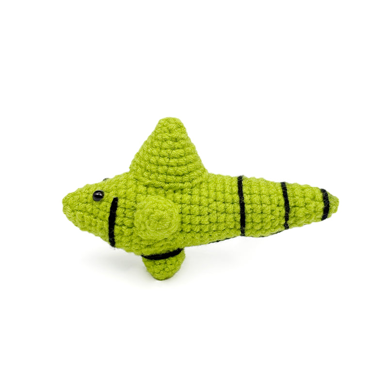 Handmade Crochet Airplane Plush Toy