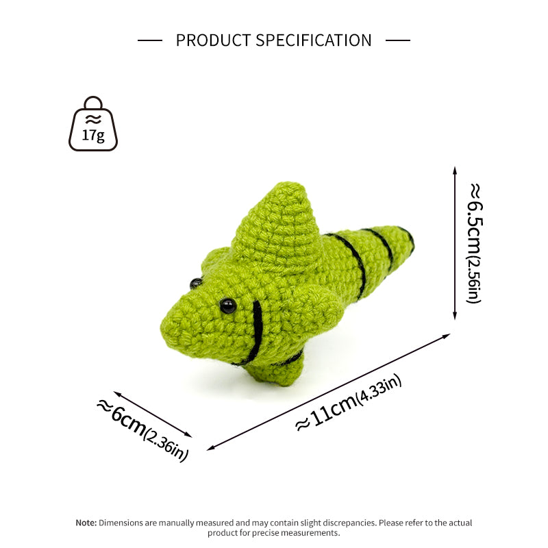 Handmade Crochet Airplane Plush Toy
