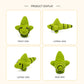 Handmade Crochet Airplane Plush Toy