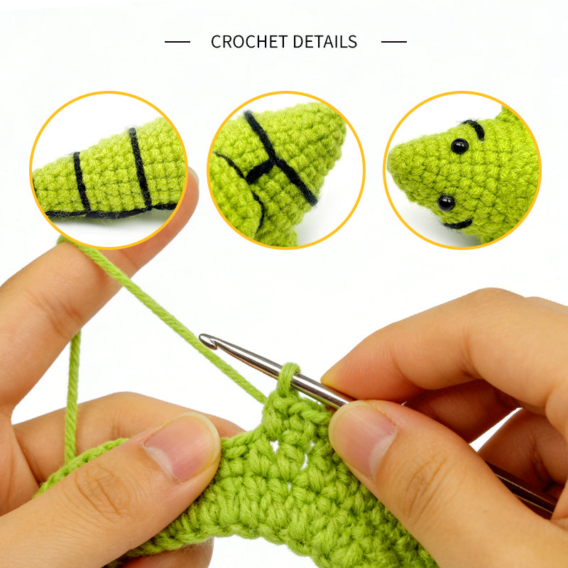 Handmade Crochet Airplane Plush Toy