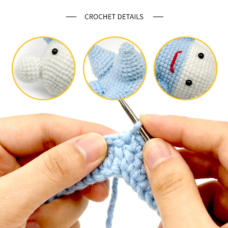 Handmade Crochet Sea Creature Plush Toy