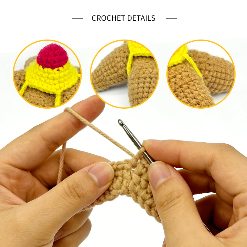 Handmade Crochet Starfish Plush Toy