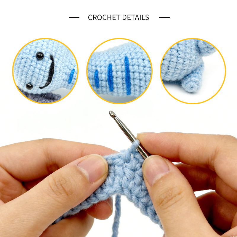 Handmade Crochet Axolotl Plush Toy