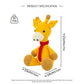 Crochet Giraffe Plush Toy, Handmade Amigurumi Animal Doll for Kids Gift