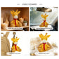 Crochet Giraffe Plush Toy, Handmade Amigurumi Animal Doll for Kids Gift