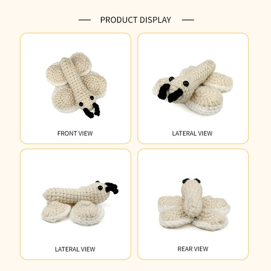 Crochet Butterfly Plush Toy