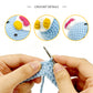 Blue Crochet Penguin Plush Toy