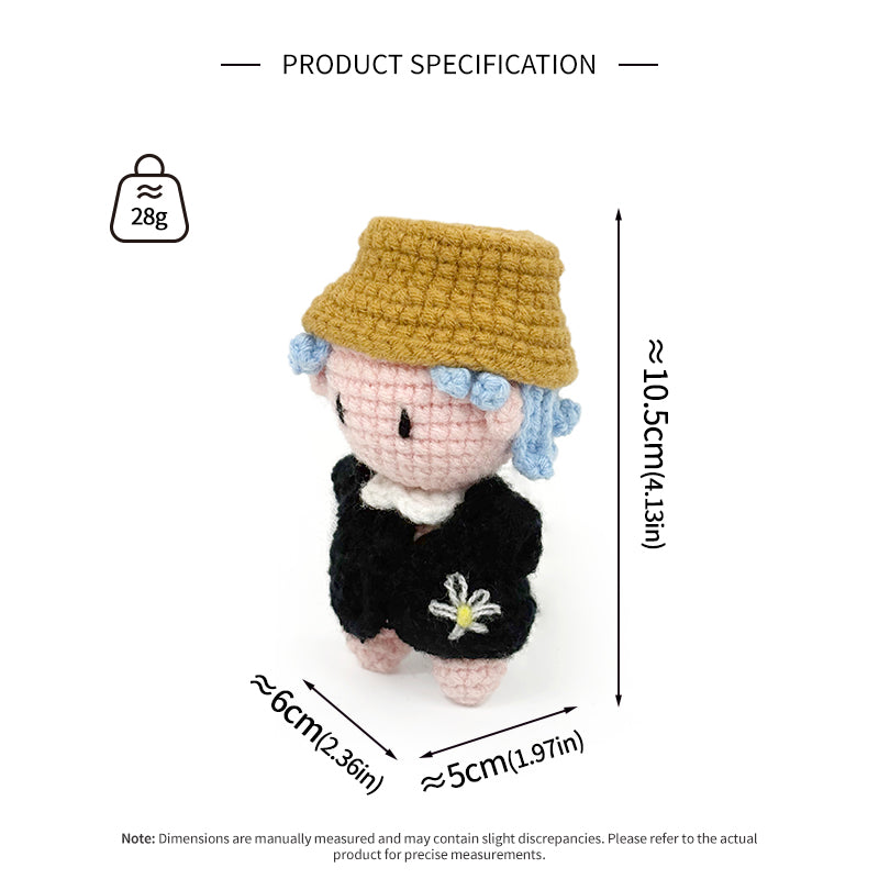 Crochet Doll with Hat