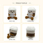 Crochet Coffee Cup Plush Toy