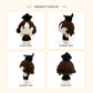 Crochet Witch Plush Doll, Handmade Amigurumi Halloween Toy Gift