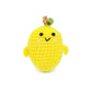 Crochet Lemon Plush Toy, Handmade Amigurumi Fruit Doll Gift