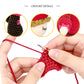 Crochet Girl Doll, Handmade Amigurumi Plush Toy for Kids Gift