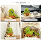 Crochet Parrot Plush Toy, Handmade Amigurumi Bird Doll Gift