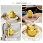 Crochet Chick Plush Toy, Handmade Yellow Amigurumi Bird Doll Gift