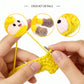 Crochet Chick Doll, Handmade Yellow Amigurumi Plush Toy for Kids Gift