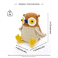 Crochet Owl Plush Toy, Handmade Amigurumi Bird Doll Gift