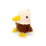 Crochet Eagle Plush Toy, Handmade Amigurumi Bird Doll Gift