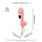 Crochet Flamingo Plush Toy, Handmade Pink Amigurumi Bird Doll Gift