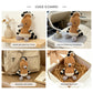 Crochet Hoopoe Bird Plush Toy, Handmade Amigurumi Animal Doll Gift
