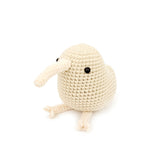 Crochet Kiwi Bird Plush Toy, Handmade Amigurumi Bird Doll Gift