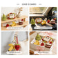 Handmade Crochet Play Food Set - Amigurumi Fruit and Sandwich Kitchen Toys