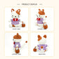 Handmade Crochet Cat Plush Toy with Basket - Amigurumi Kitty Baby Gift
