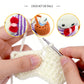 Handmade Crochet Cat Plush Toy with Basket - Amigurumi Kitty Baby Gift