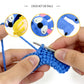 Handmade Amigurumi Doll in Blue Alien Costume - Cute Crochet Plush Toy