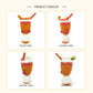 Kawaii Crochet Milkshake Plush - Amigurumi Ice Cream Sundae Decor