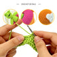 Handmade Crochet Alien in UFO Toy - Amigurumi Space Theme Nursery Decor