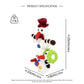 Handmade Crochet Stacked Snowmen - Amigurumi Christmas Holiday Decor