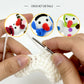 Handmade Crochet Stacked Snowmen - Amigurumi Christmas Holiday Decor