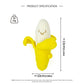 Crochet Banana Plush Toy, Handmade Amigurumi Fruit Doll Gift