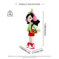 Crochet Fashion Girl Doll, Handmade Amigurumi Plush Toy for Kids Gift