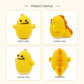 Crochet Lemon Plush Toy, Handmade Yellow Amigurumi Fruit Doll Gift