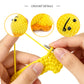 Crochet Lemon Plush Toy, Handmade Yellow Amigurumi Fruit Doll Gift